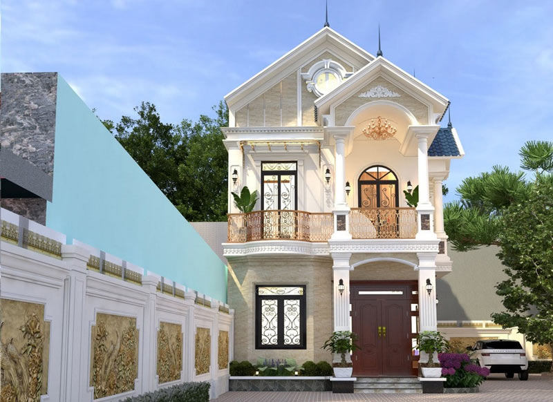 Với kích thước 5x15m, mẫu nhà này có thể tận dụng tối đa không gian.