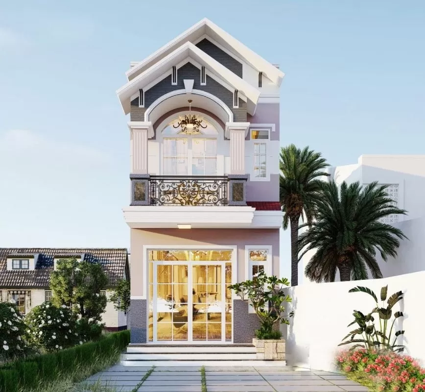 Mẫu Nhà Mái Thái 6x13m