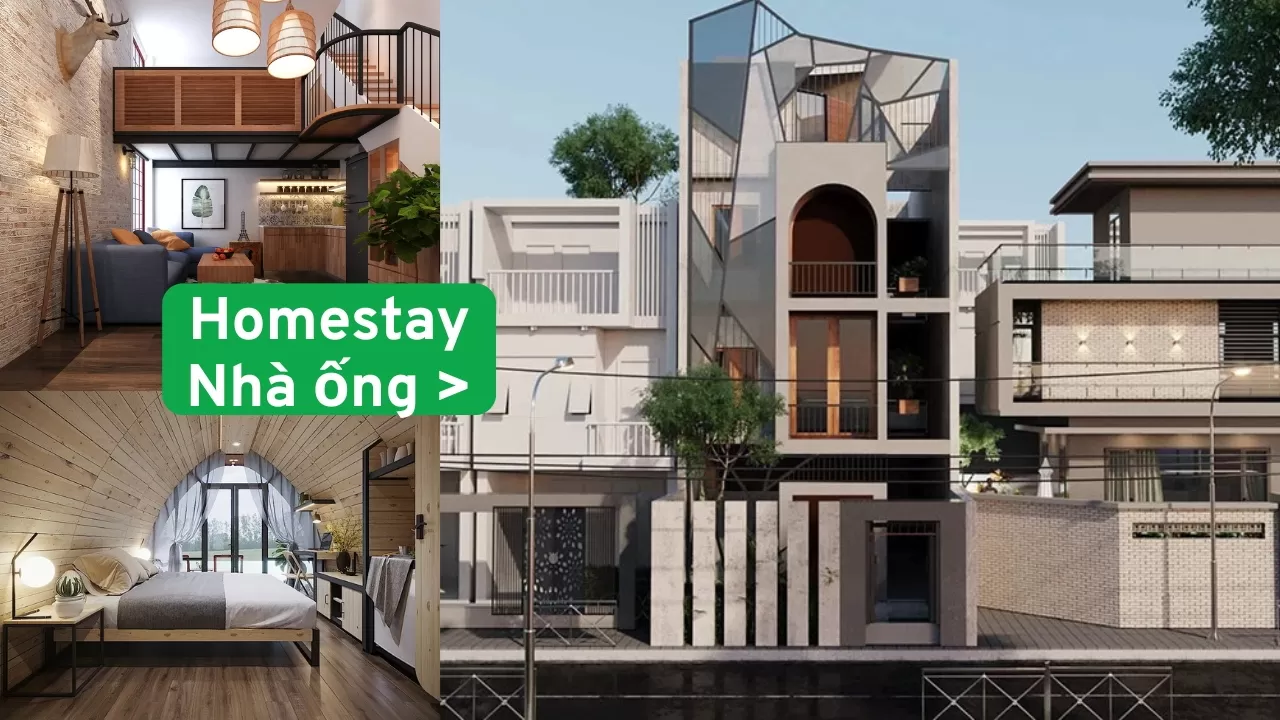  99+ Mẫu Thiết Kế Homestay Nhà Ống Độc Đáo, Tiết Kiệm Chi Phí