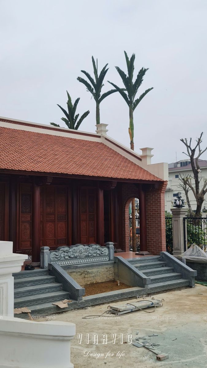 Thi công trọn gói biệt thự 3 tầng tân cổ điển 208m2 (CĐT: Mr Tùng - Thanh Hóa) TCBT2246