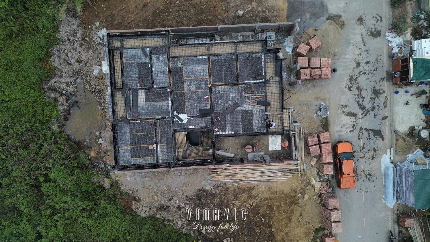 Thi công biệt thự hiện đại 3 tầng 180m2 tcbt2249 