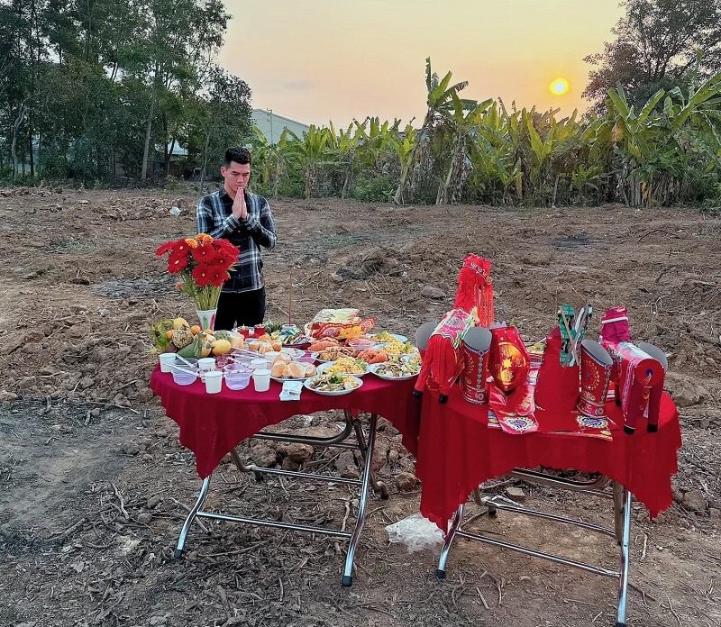 Đọc văn khấn cúng động thổ