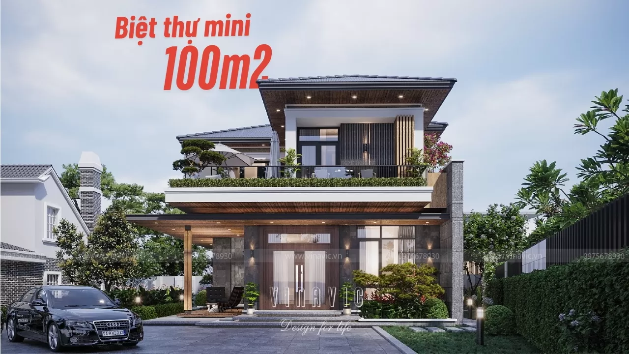 Biệt Thự Mini 100m2 