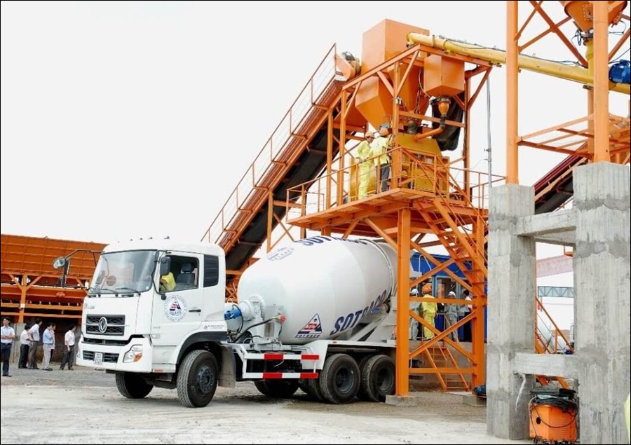 Kiểm tra thời gian bê tông rời trạm trộn