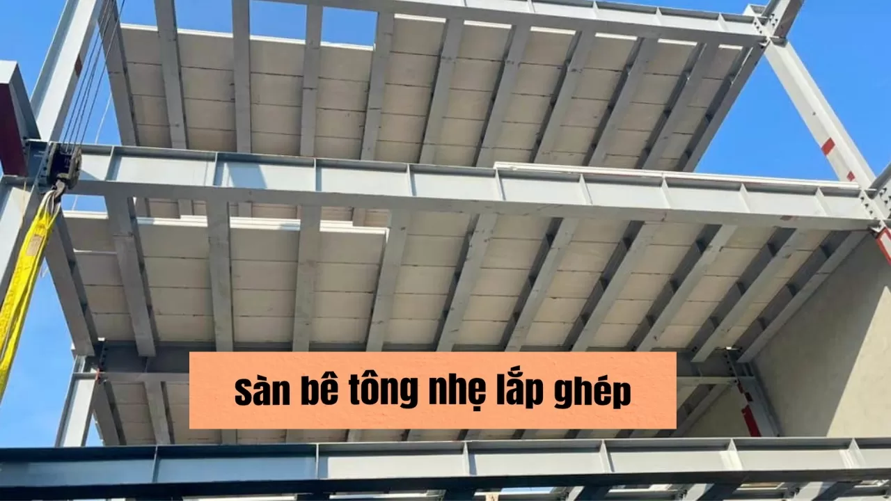 Hình ảnh sàn bê tông lắp ghép
