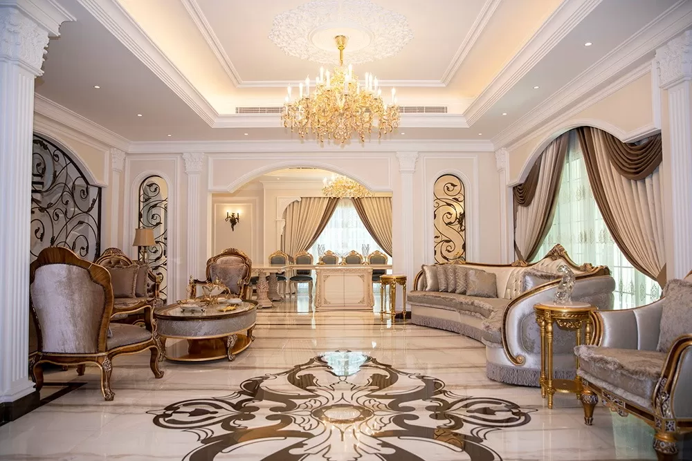 Chạm đến đỉnh cao của sự sang trọng trong phòng khách tân cổ Châu Âu