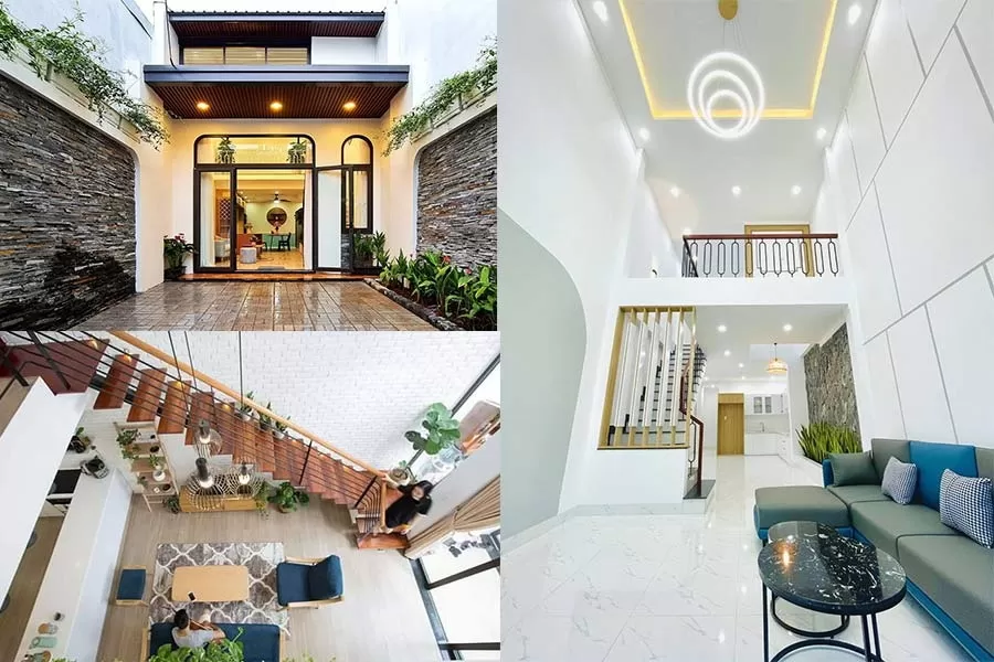 Mẫu nhà cấp 4 có gác lửng