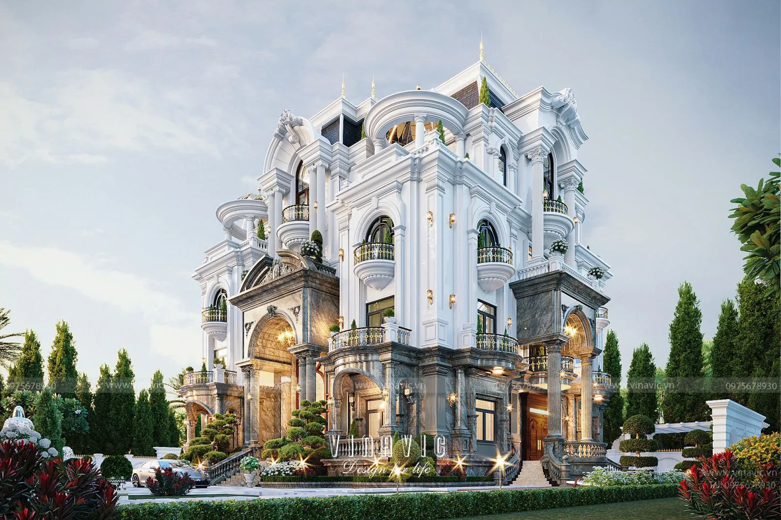 Biệt thự tân cổ điển Hải Phòng – Nét đẹp vượt thời gian