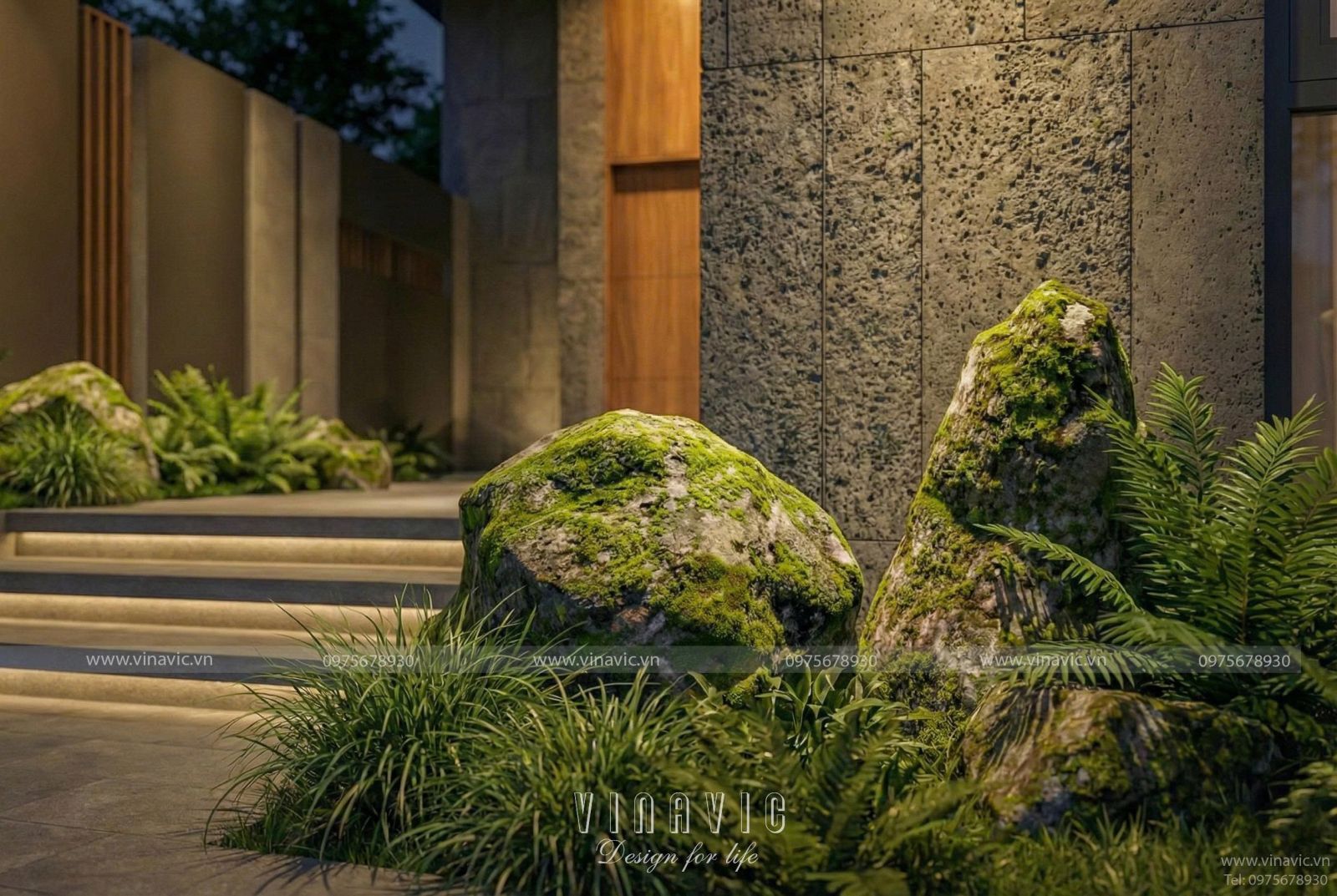 Thiết kế biệt thự phố hiện đại 3 tầng 4 phòng ngủ 132m2 (11x12m) BT2395