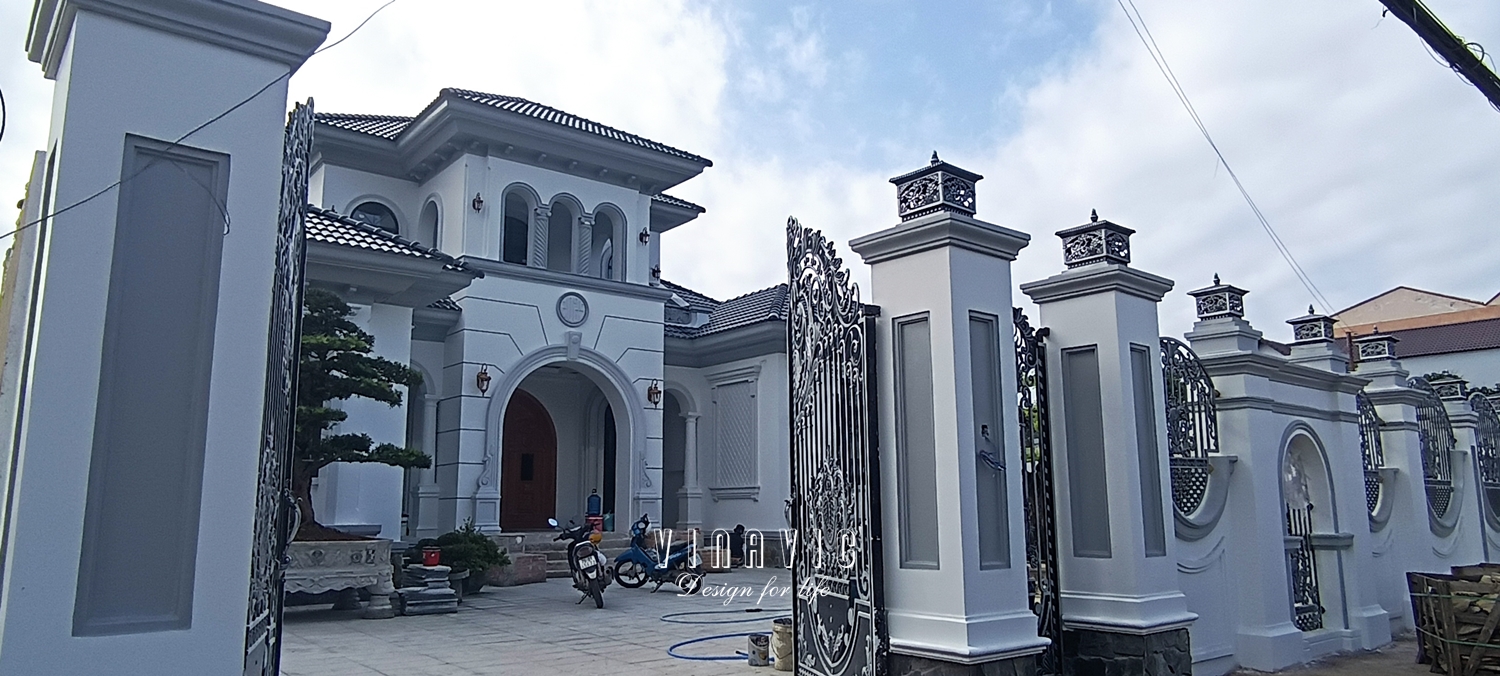 Thi công biệt thự địa trung hải 450m2 (CĐT:Mr Phát - Cam Ranh) TCBT2242