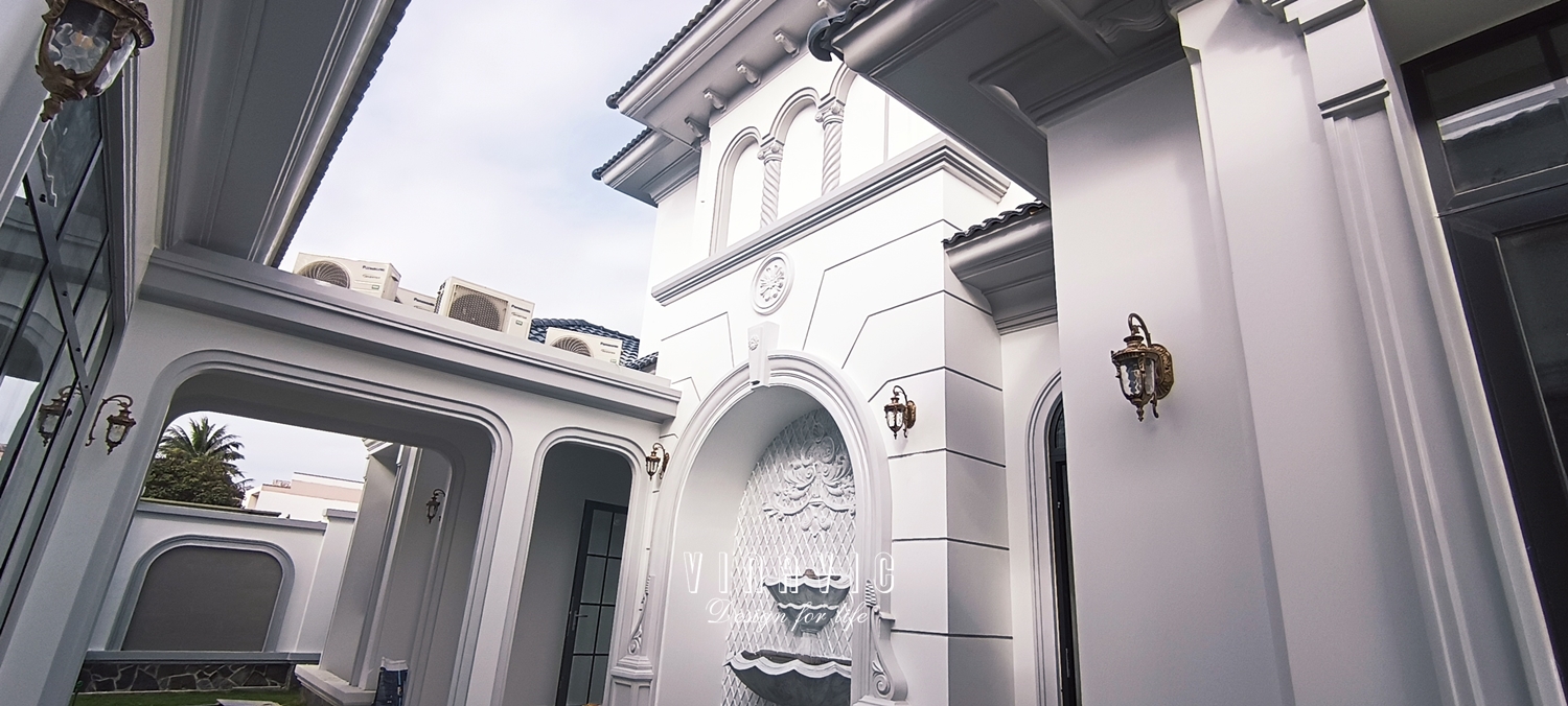 Thi công biệt thự địa trung hải 450m2 (CĐT:Mr Phát - Cam Ranh) TCBT2242