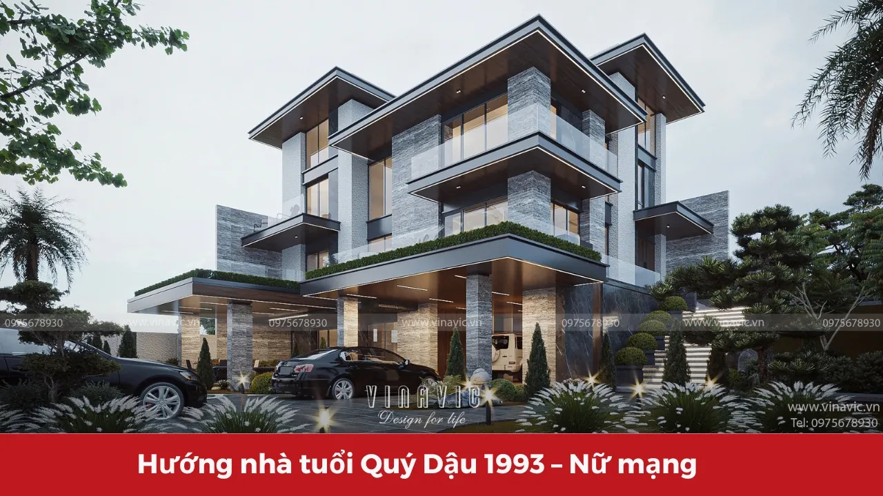 Hướng nhà tuổi Quý Dậu 1993 – Nữ mạng