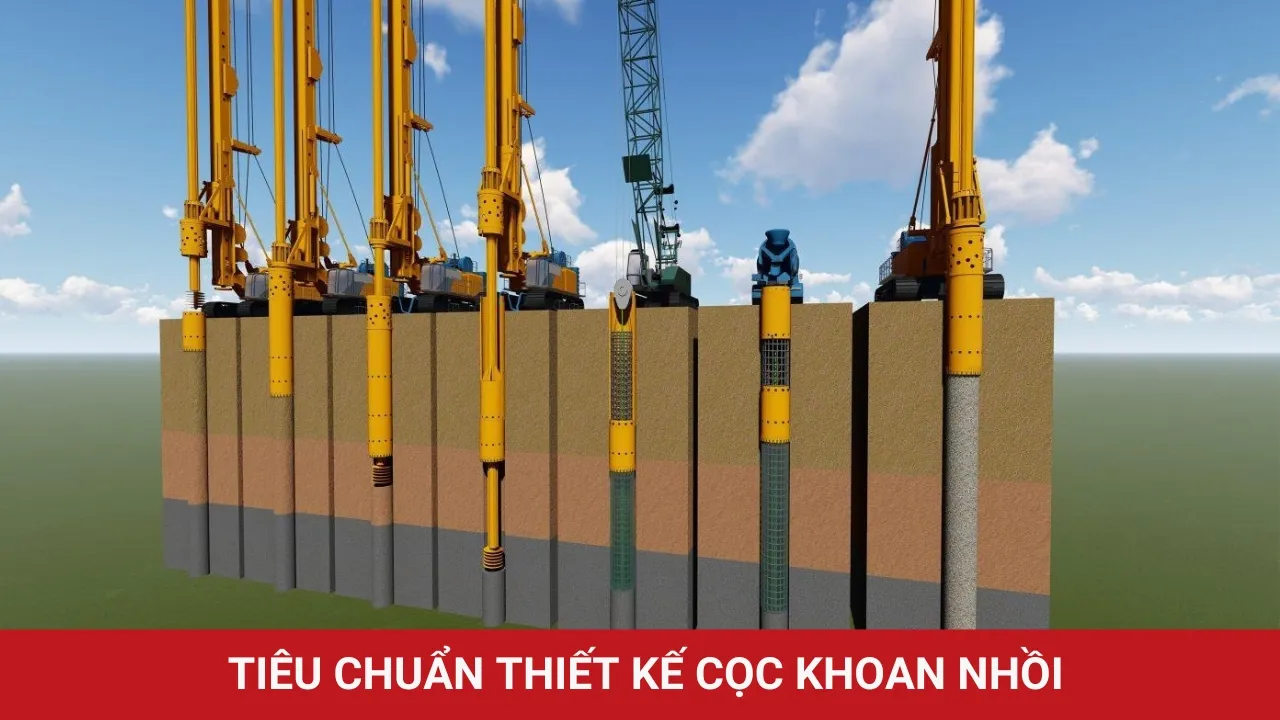 Tiêu chuẩn thiết kế cọc khoan nhồi