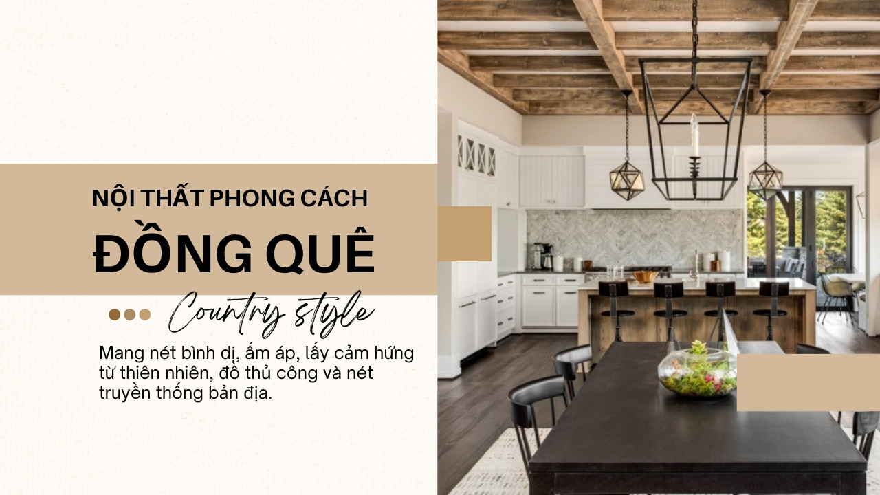 Phong cách đồng quê (country style)