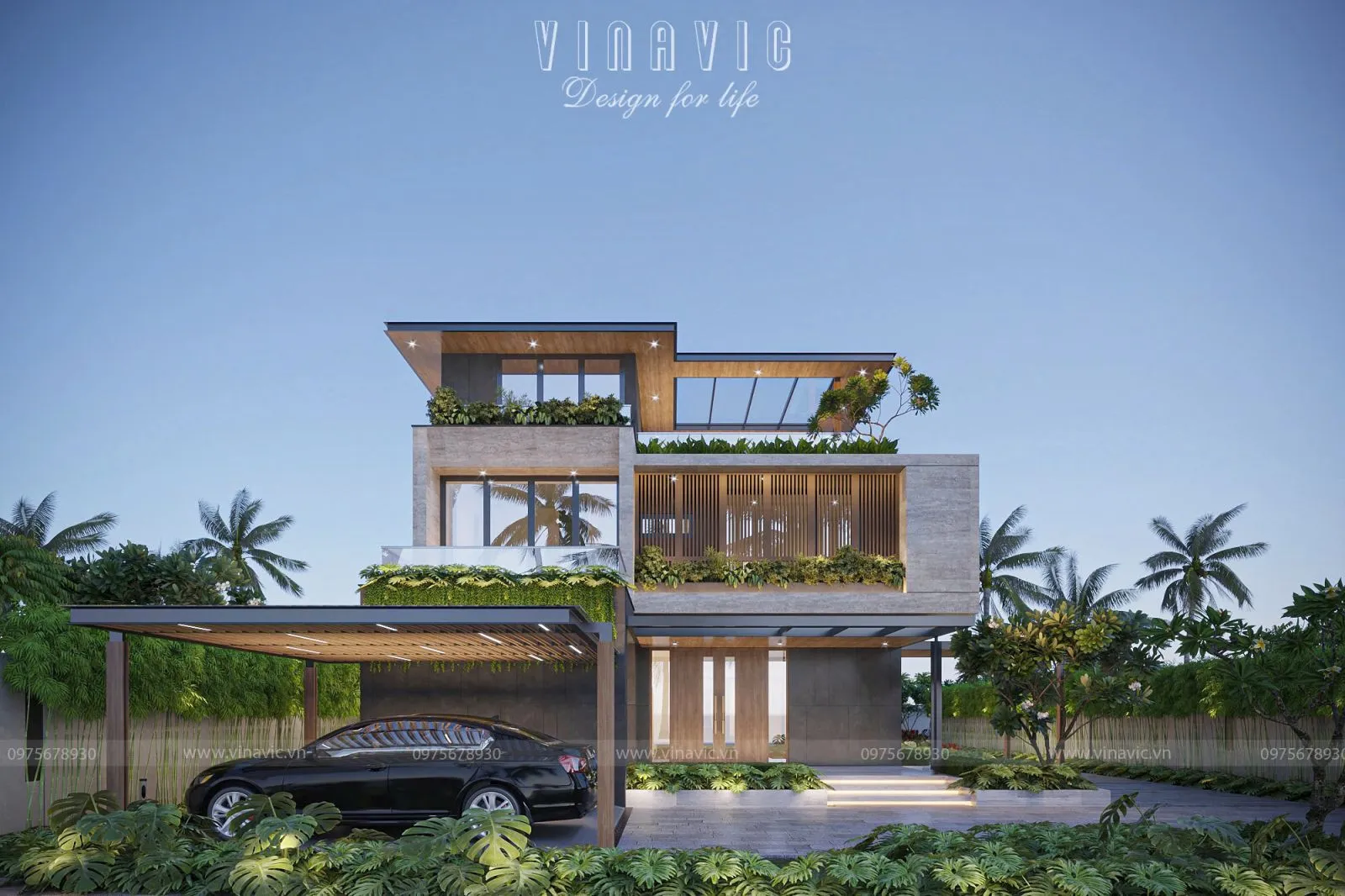 Nhà vườn thư giãn, thoáng đãng với không gian xanh