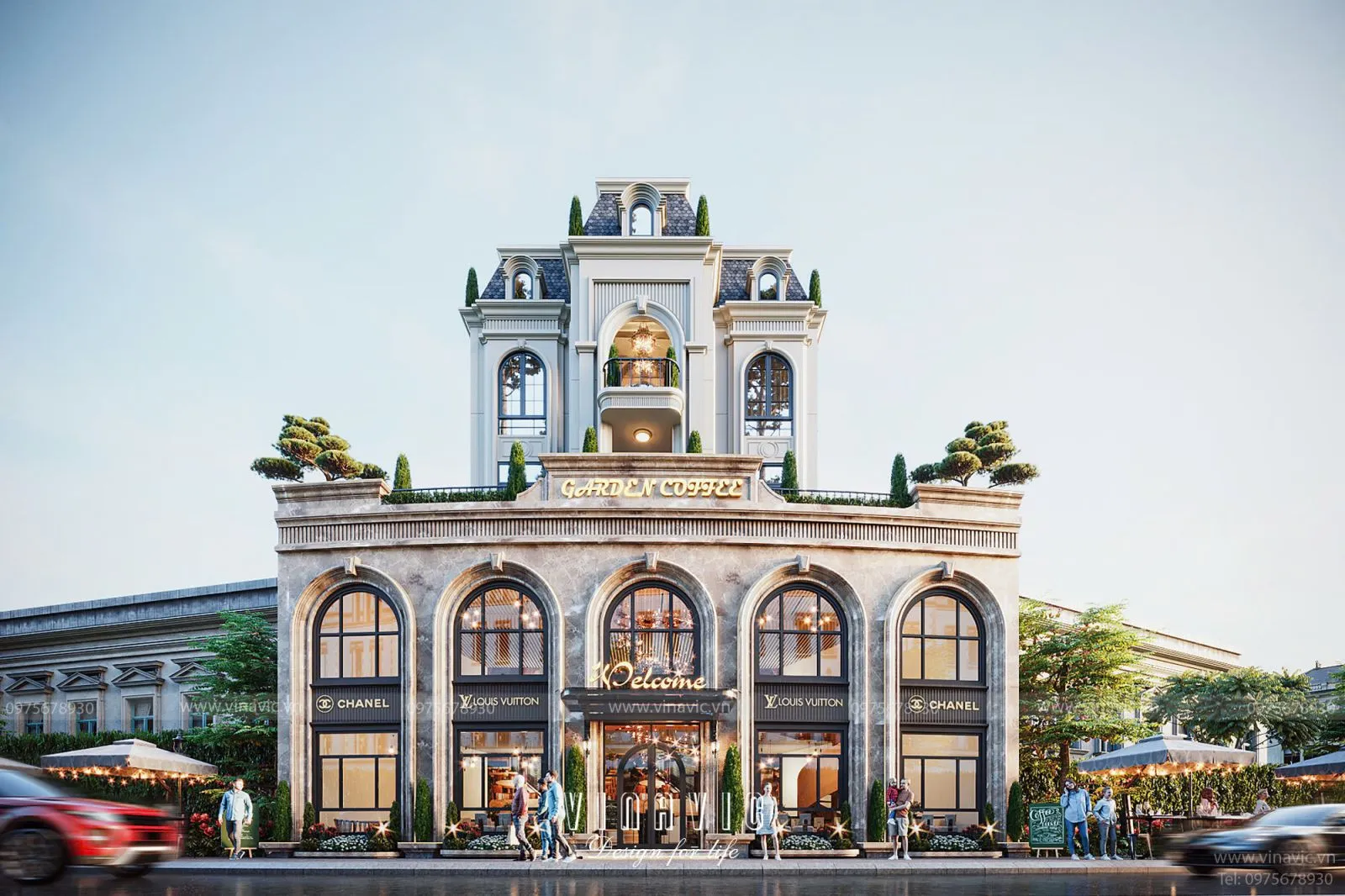 Nhà phố kết hợp kinh doanh tiện lợi