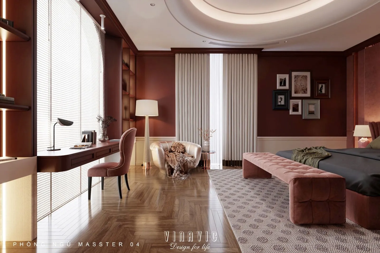 Thiết kế nội thất 105m² theo xu hướng trẻ trung, năng động