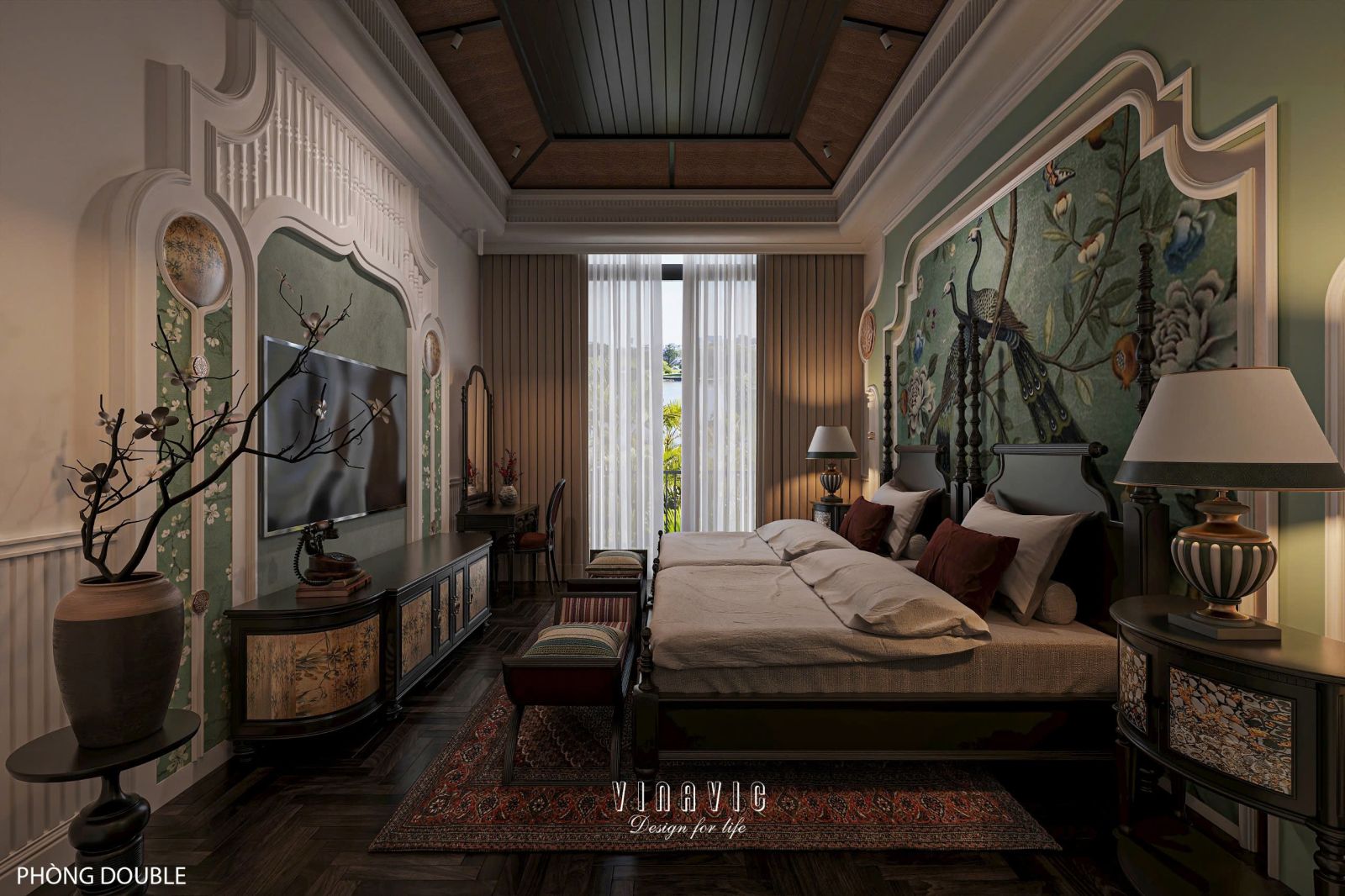 Thiết kế nội thất khách sạn L’Orchidée de Luang Prabang NT2345