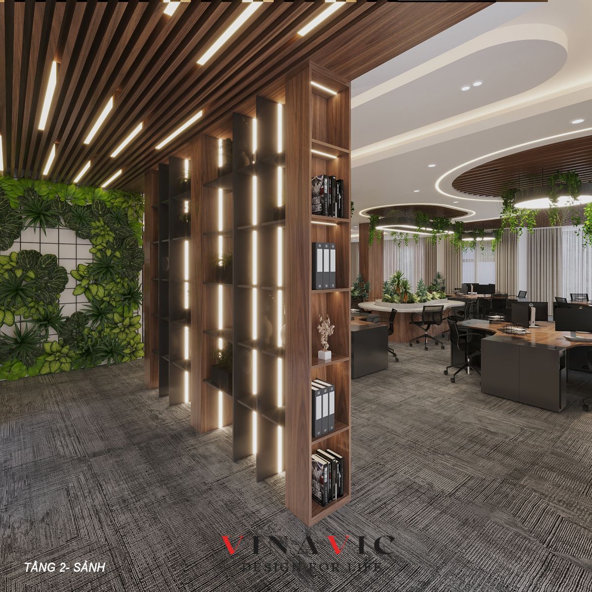 Mẫu thiết kế phòng họp sang trọng hiện đại cao cấp NT2346