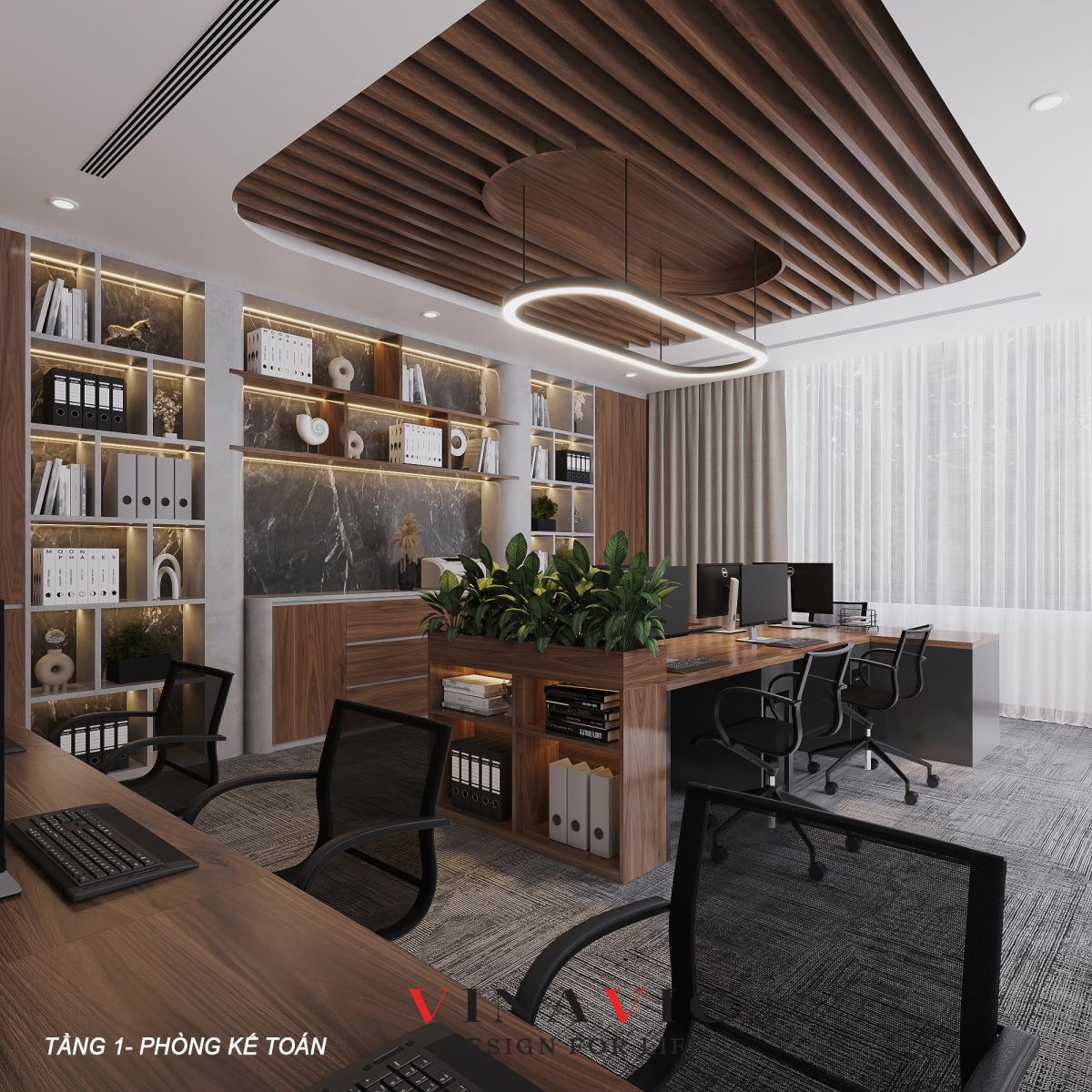 Mẫu thiết kế phòng họp sang trọng hiện đại cao cấp NT2346