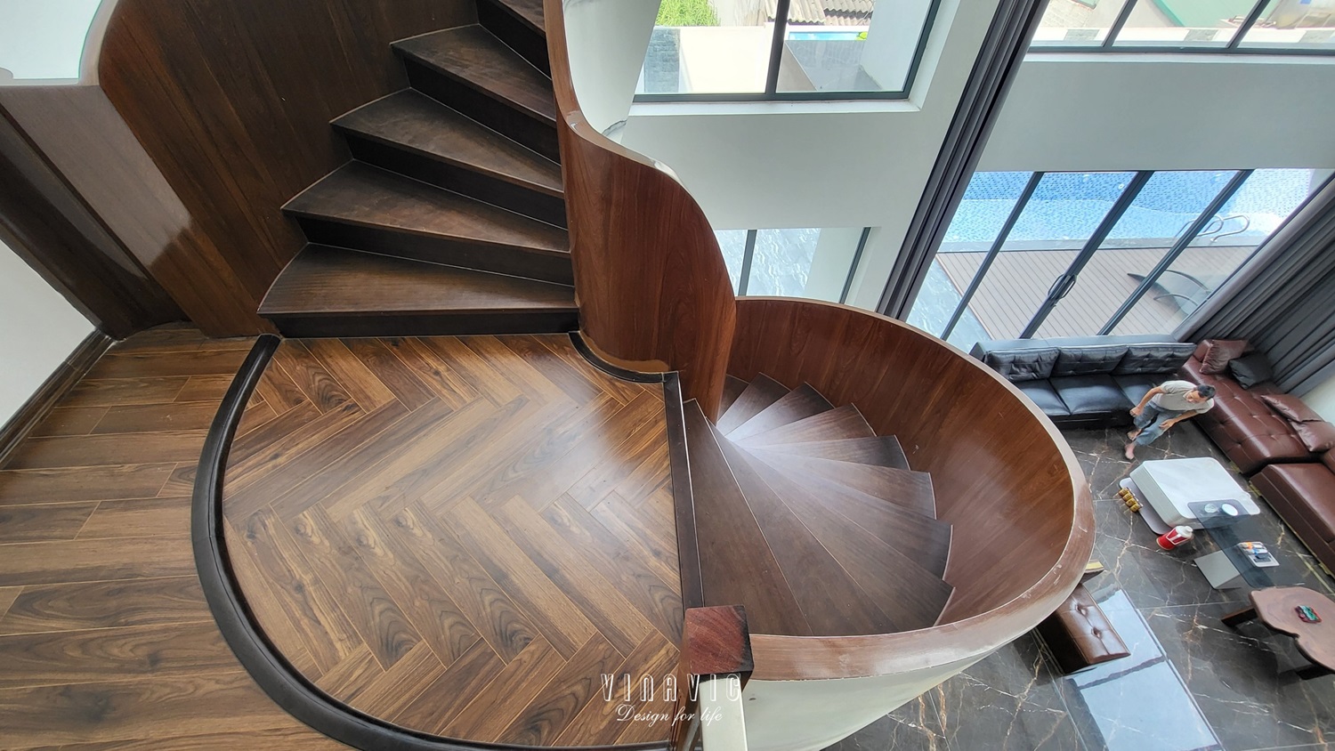 Thi công biệt thự hiện đại 3 tầng 500m2 (CĐT: Mr Vinh - Phú Thọ) TCBT2210