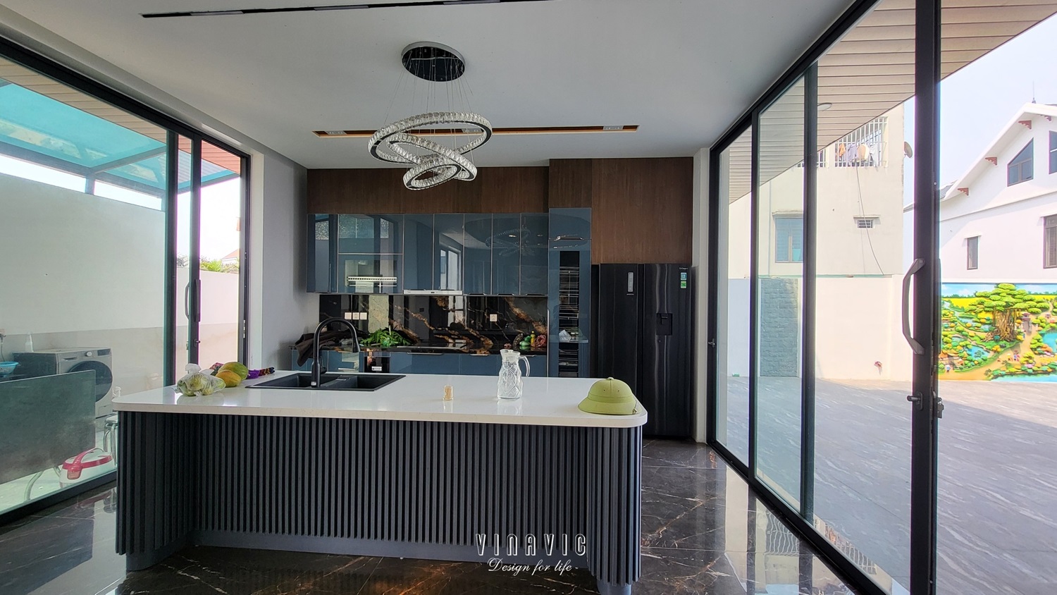 Thi công biệt thự hiện đại 3 tầng 500m2 (CĐT: Mr Vinh - Phú Thọ) TCBT2210