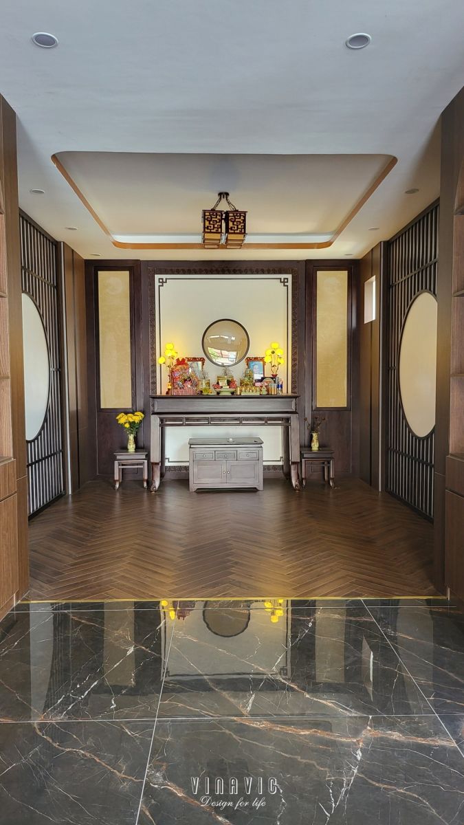 Thi công biệt thự hiện đại 3 tầng 500m2 (CĐT: Mr Vinh - Phú Thọ) TCBT2210