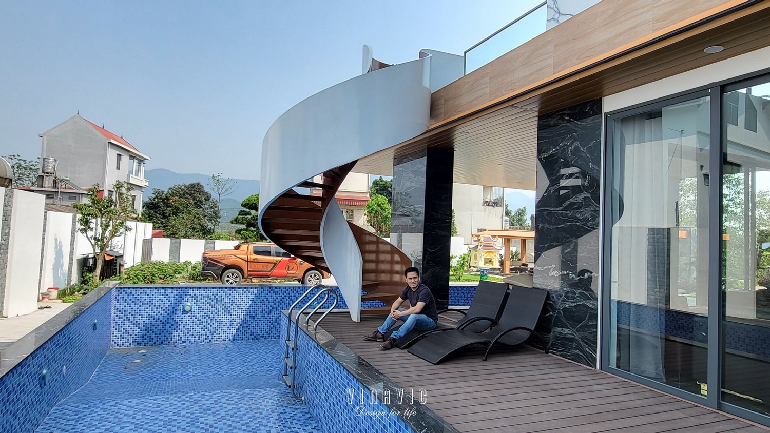 Thi công biệt thự hiện đại 3 tầng 500m2 (CĐT: Mr Vinh - Phú Thọ) TCBT2210