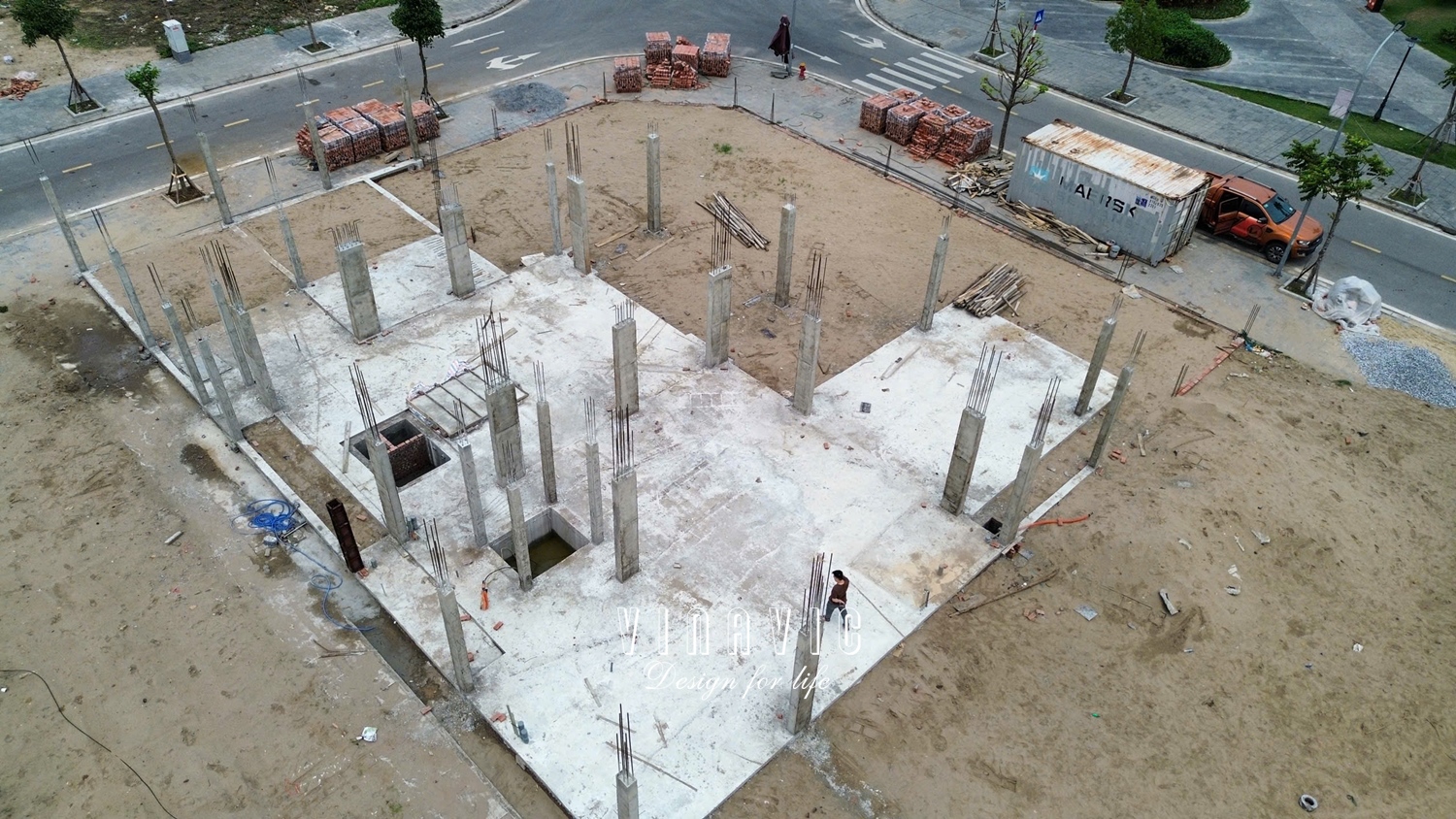 Tiến độ đạt yêu cầu, tổ chức thi công bài bản – đúng cam kết với CĐT.