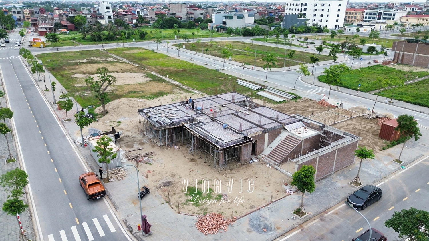 Công trình được thi công an toàn, đúng tiến độ 