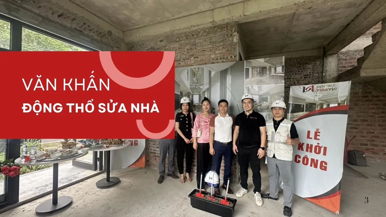 Văn khấn động thổ sửa nhà