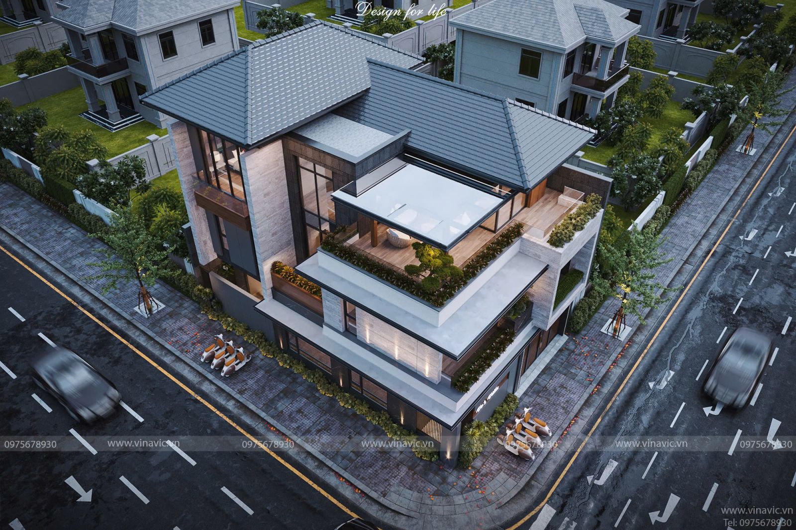 Biệt thự mini – Không gian nhỏ, đẳng cấp lớn