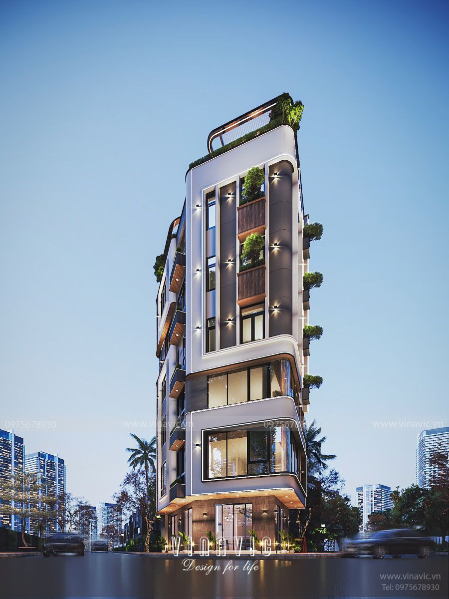 mẫu nhà phố đẹp đơn giản, tiện nghi và tinh tế kết hợp kinh doanh