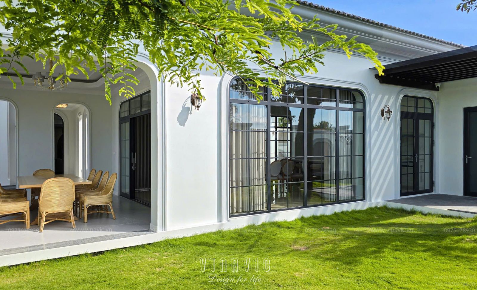 Thi công biệt thự địa trung hải 450m2 (CĐT:Mr Phát - Cam Ranh) TCBT2242