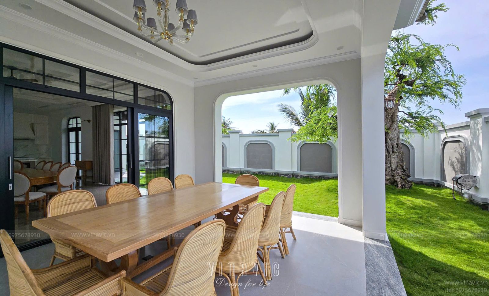 Thi công biệt thự địa trung hải 450m2 (CĐT:Mr Phát - Cam Ranh) TCBT2242