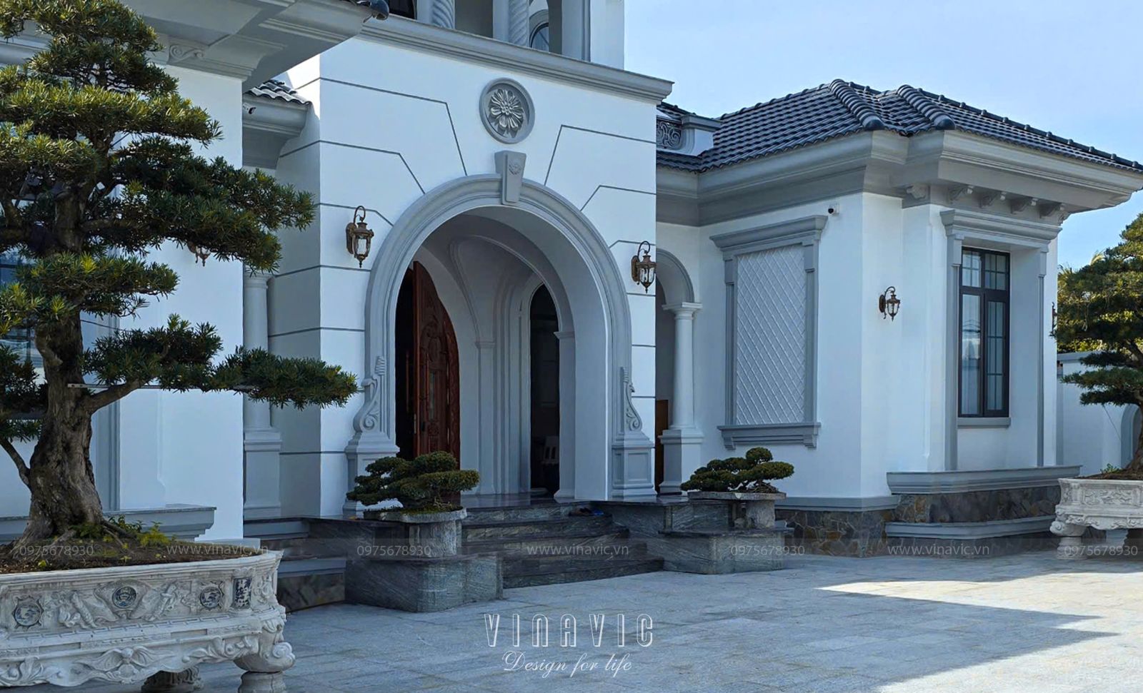 Thi công biệt thự địa trung hải 450m2 (CĐT:Mr Phát - Cam Ranh) TCBT2242