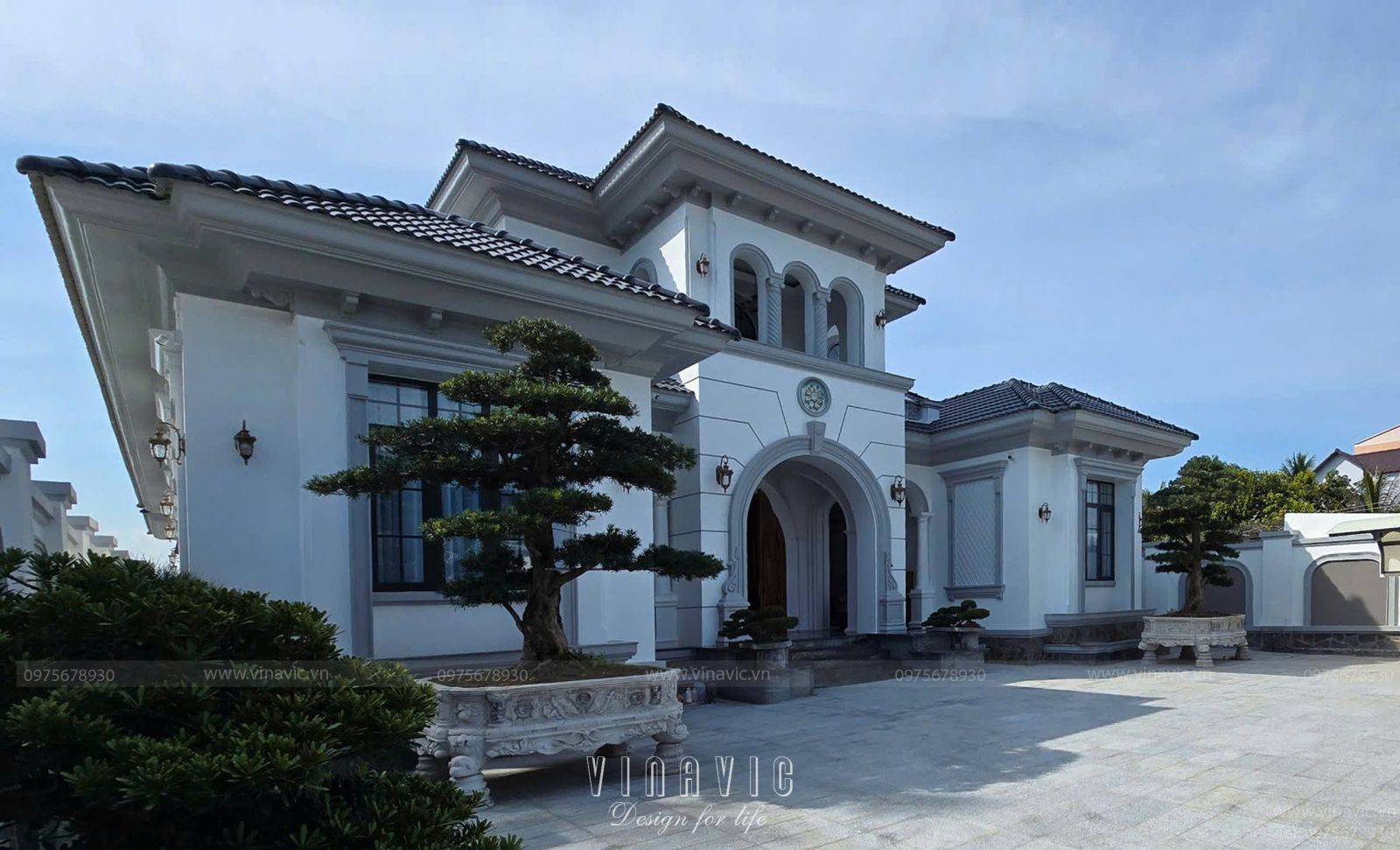 Thi công biệt thự địa trung hải 450m2 (CĐT:Mr Phát - Cam Ranh) TCBT2242