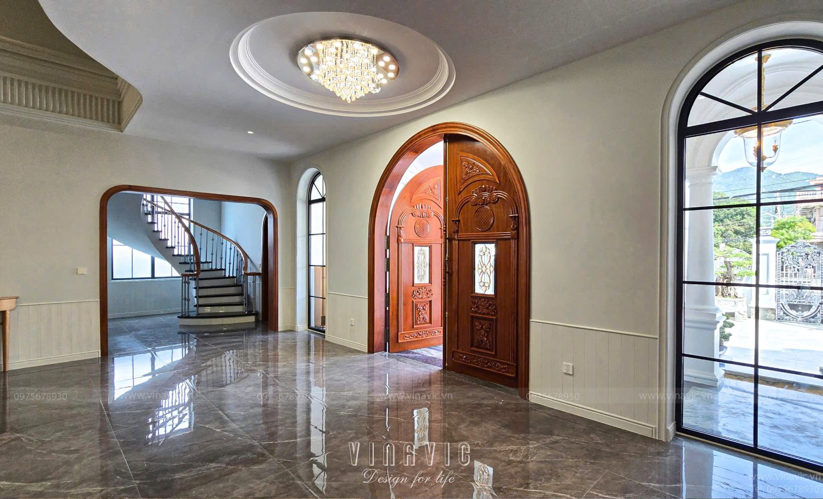 Thi công biệt thự địa trung hải 450m2 (CĐT:Mr Phát - Cam Ranh) TCBT2242