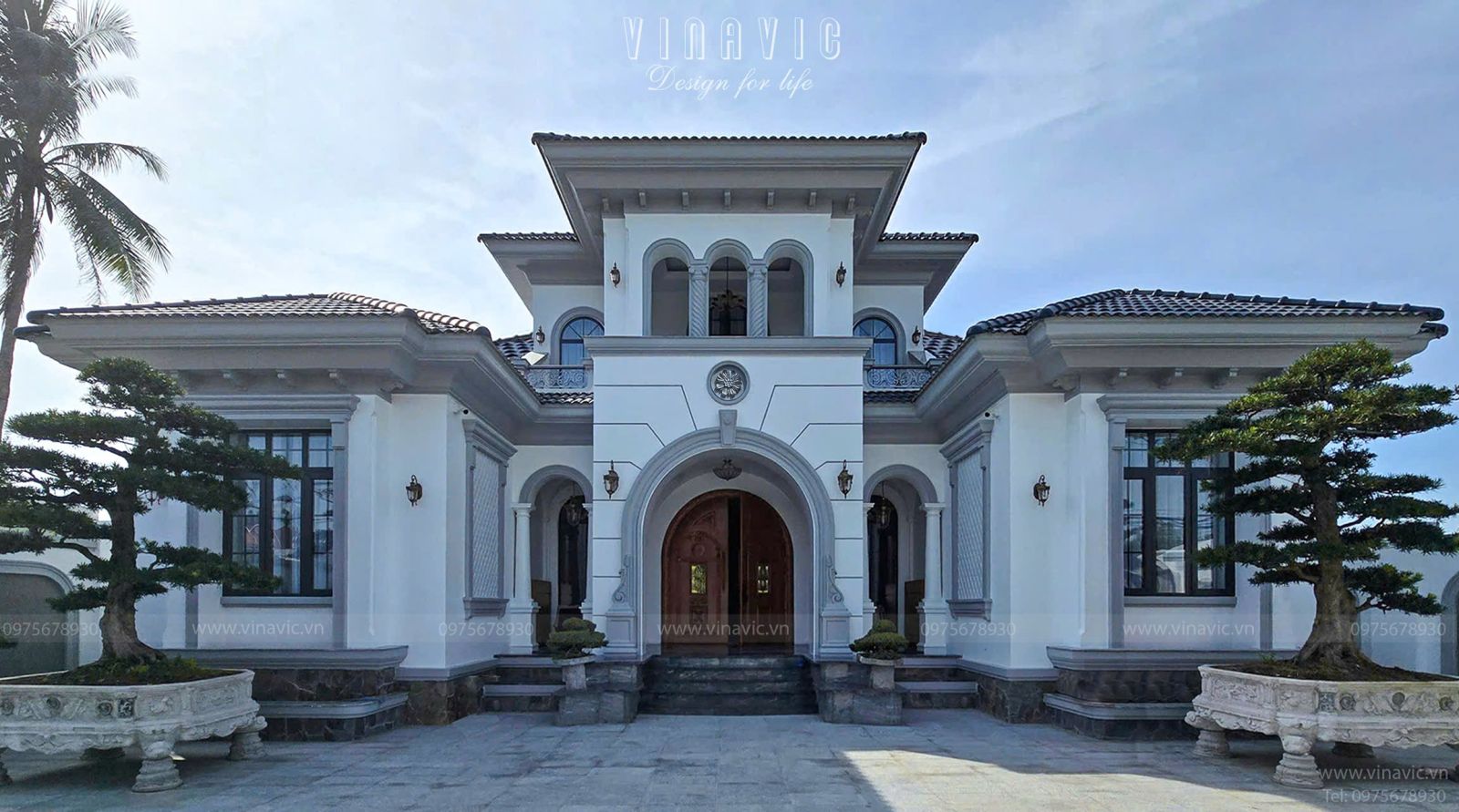 Thi công biệt thự địa trung hải 450m2 (CĐT:Mr Phát - Cam Ranh) TCBT2242