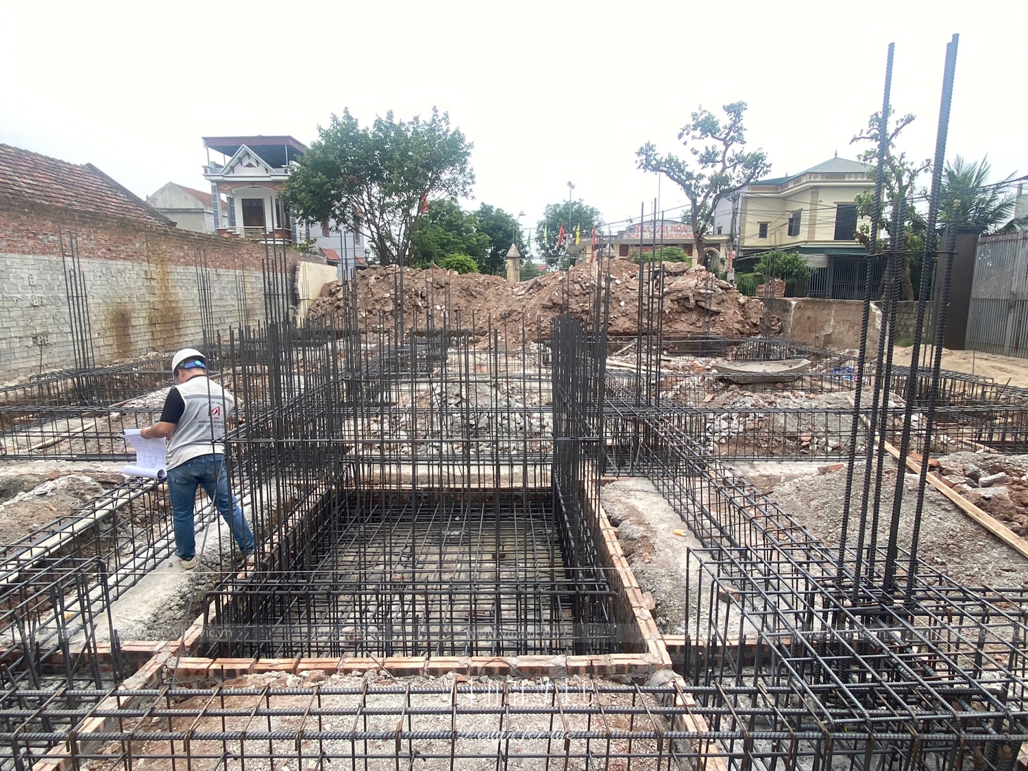 Thi công biệt thự 3 tầng hiện đại 17x26m (CĐT: Mr.Huy - Hà Nam) TCBT2251