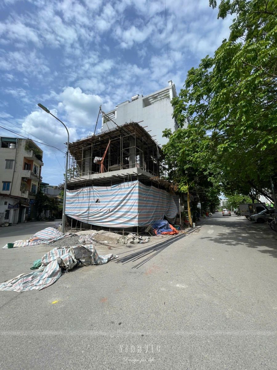 Thi công nhà phố 7 tầng thang máy hiện đại (CĐT: Mr.Long - Hà Nội) TCNP2252