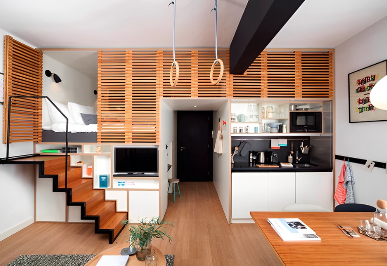 Sử dụng nội thất thông minh để tiết kiệm không gian và tăng tính tiện ích