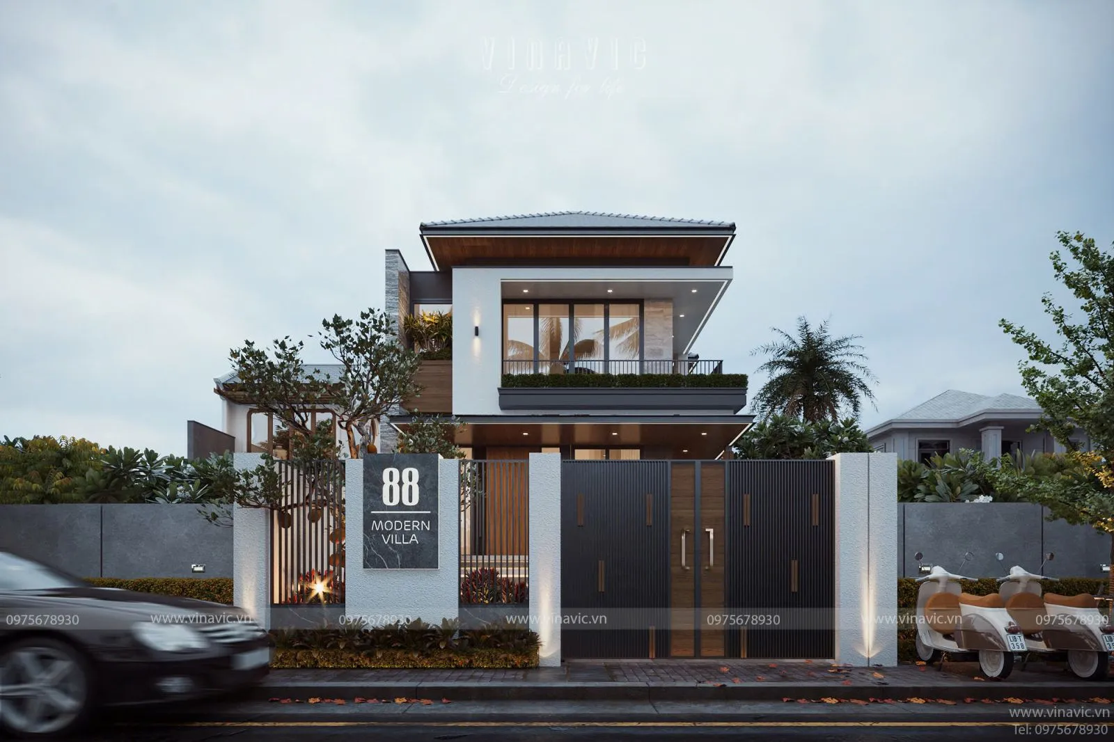 Với diện tích 100m2, không gian cho phép thiết kế 3–4 phòng ngủ, phòng khách rộng, bếp riêng biệt và có thể thêm phòng làm việc