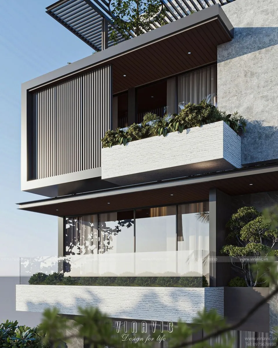 Không Gian Mở Cho Nhà Ống Lệch Tầng