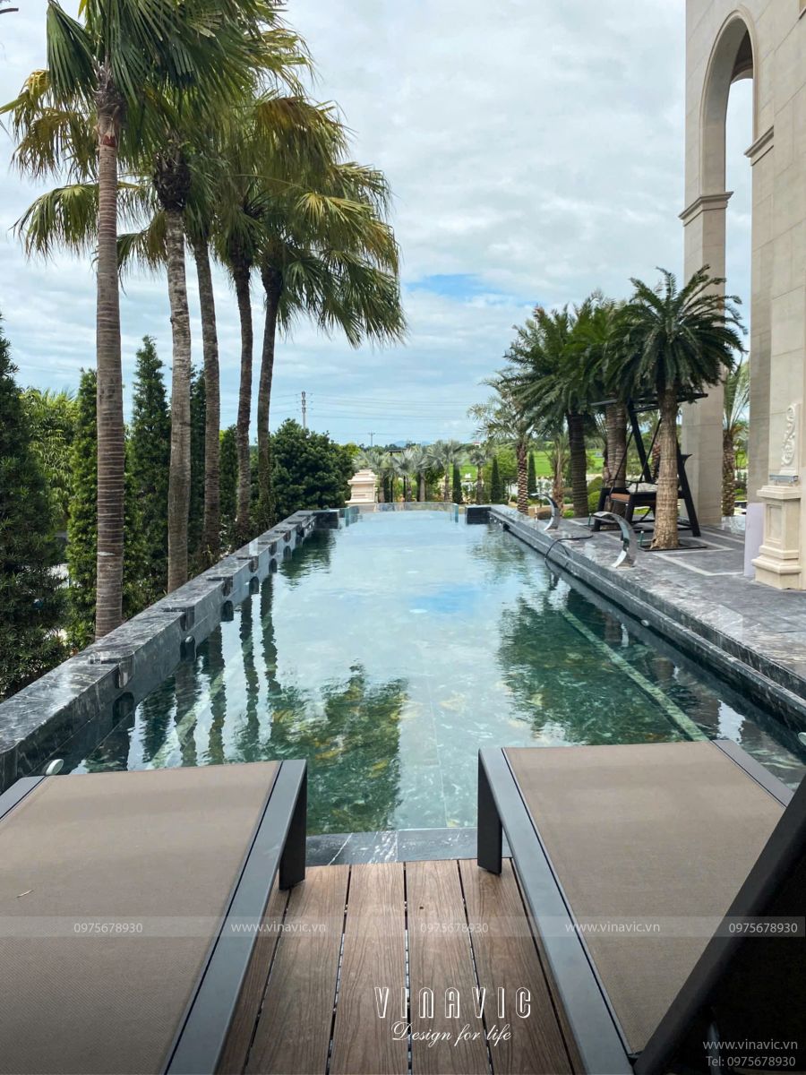 Thi công biệt thự Địa Trung Hải 340m2 (CĐT: Mr Phú- Hà Tĩnh) TCBT2207