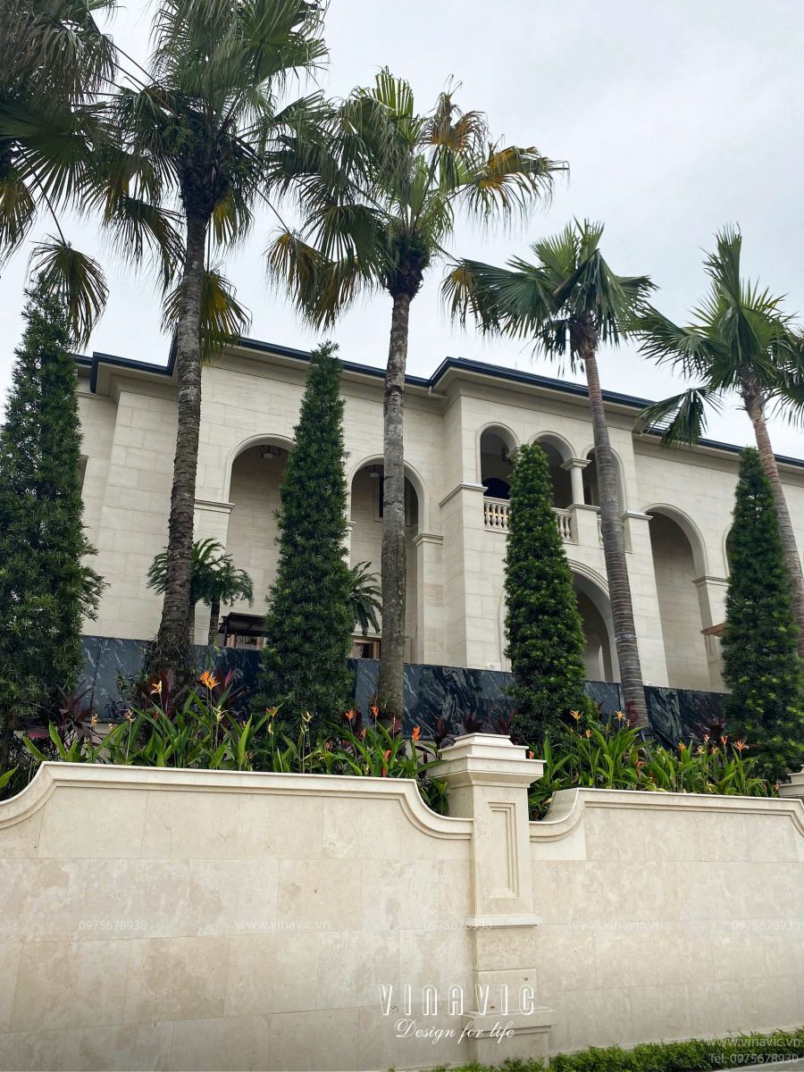 Thi công biệt thự Địa Trung Hải 340m2 (CĐT: Mr Phú- Hà Tĩnh) TCBT2207