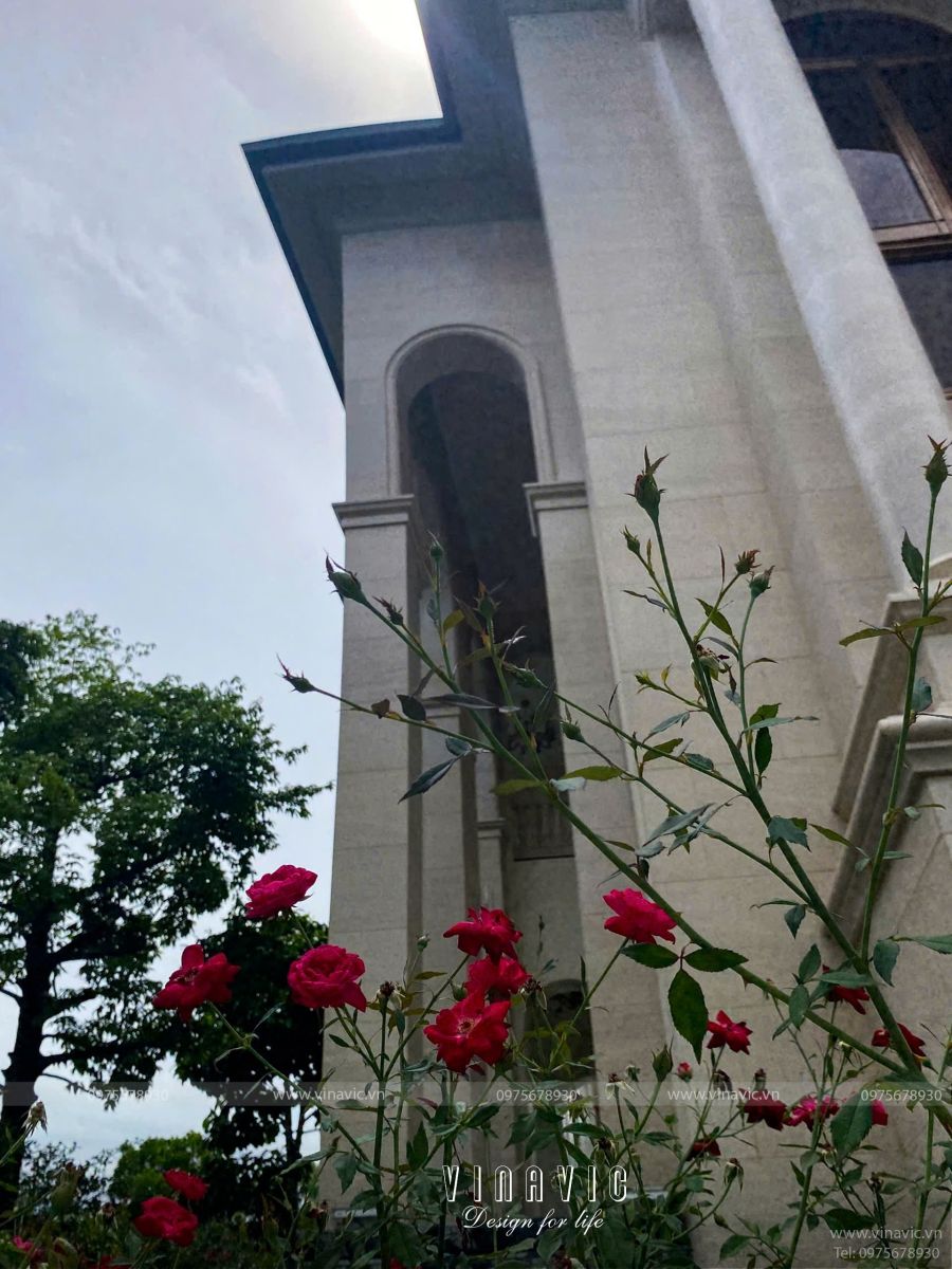 Thi công biệt thự Địa Trung Hải 340m2 (CĐT: Mr Phú- Hà Tĩnh) TCBT2207