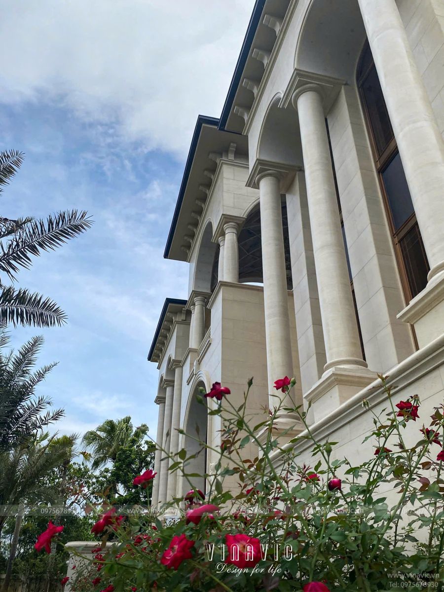 Thi công biệt thự Địa Trung Hải 340m2 (CĐT: Mr Phú- Hà Tĩnh) TCBT2207