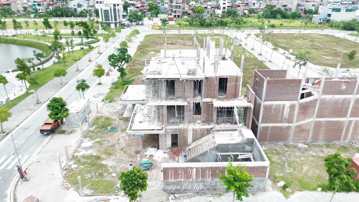 Thi công biệt thự 4 tầng 22m x 17m (CĐT: Mr.Lưu- Hải Dương) TCBT2250