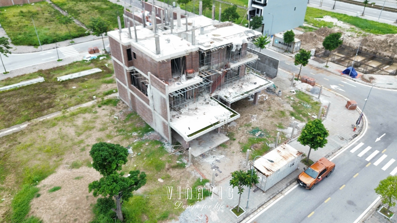 Thi công biệt thự 4 tầng 22m x 17m (CĐT: Mr.Lưu- Hải Dương) TCBT2250